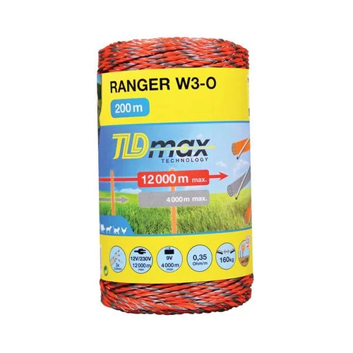 RANGER TLDmax Technológia 200 m, narancssárga