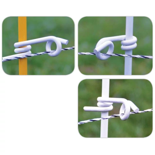Hurok 12 mm-es üvegszálas póznához, 50 db