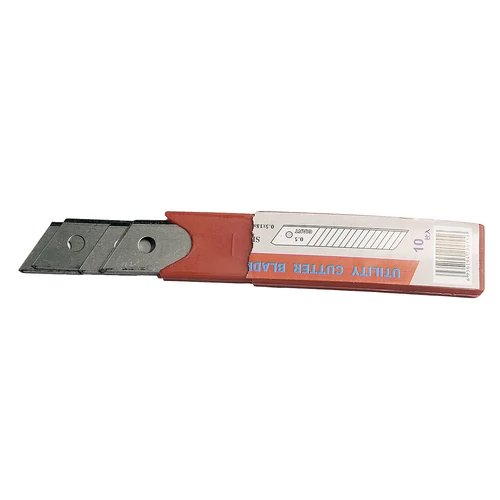 Tapétavágó, sniccer penge 10db/csom, 18 mm-es tapétavágó késhez