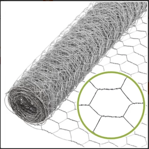 Horganyzott csibefonat drótháló 100 cm x 25 m, 32x32 mm osztás
