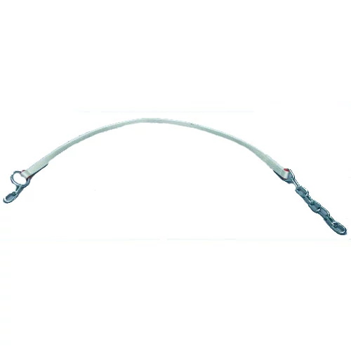 Póráz „standard“ lánccal, 180 cm