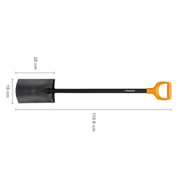 Ásólapát Fiskars solid