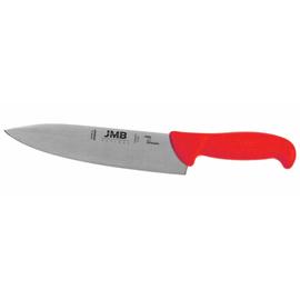 Szakácskés, JMB, svéd acél, 20 cm pengehossz, piros nyéllel