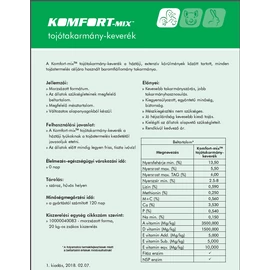 Komfort-mix™ tojó takarmánykeverék 20 kg/zsák