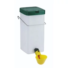 Itató 1 literes tartályal / alkalmas a csibék, tyúkok, galambok és más apró baromfi számára /