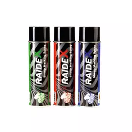 „RAIDEX“ juhjelölő spray-k, 500 ml, több színben