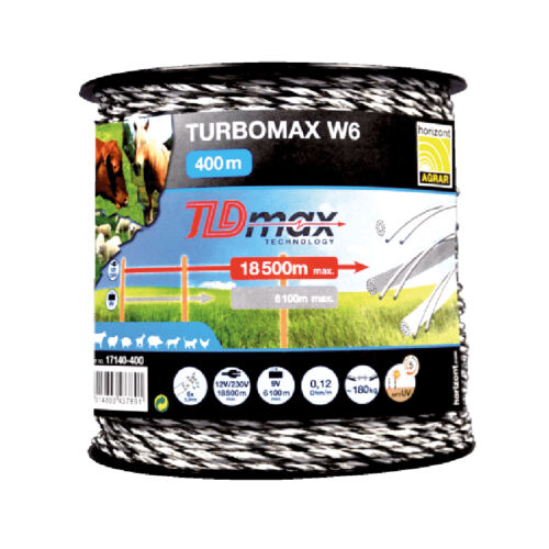 TURBOMAX W6 TLDmax vezeték 400m