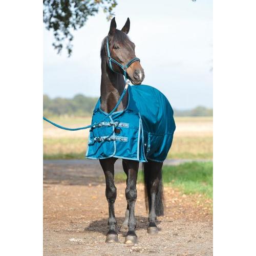 Kifordítható thermo lótakaró ASTANA, kék, 145cm, BUSSE