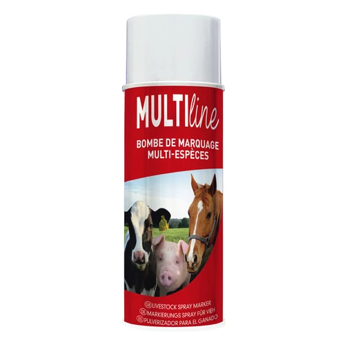Univerzális jelölőspray 500 ml piros MULTI-LINE