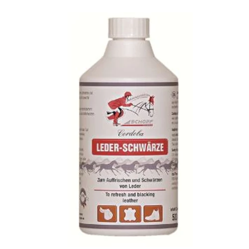 Bőrfesték / szín frissítő /, fekete, 250 ml