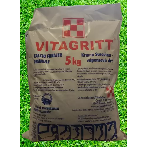 Takarmány mészgritt 5 kg/csom Purina Vitagritt